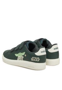Adidas - adidas Sneakersy Star Wars Advantage IH6253 Zielony. Kolor: zielony. Materiał: skóra. Wzór: motyw z bajki. Model: Adidas Advantage #7