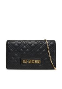 Love Moschino - Torebka LOVE MOSCHINO. Kolor: czarny