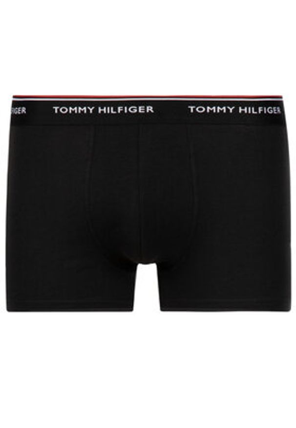 TOMMY HILFIGER - Tommy Hilfiger Komplet 3 par bokserek 3P Trunk 1U87903842 Kolorowy. Materiał: bawełna. Wzór: kolorowy