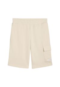 Spodenki cargo Puma Ess No. 1 Logo 10". Kolor: beżowy. Długość: krótkie. Sezon: lato #1