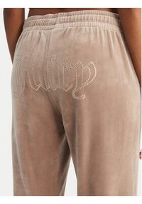 Juicy Couture Spodnie dresowe Tina JCWBJ126327 Beżowy Straight Leg. Kolor: beżowy. Materiał: syntetyk #4