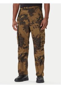 G-Star RAW - G-Star Raw Spodnie materiałowe R-3N D25224-D553 Zielony Straight Fit. Kolor: zielony. Materiał: bawełna