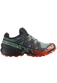 salomon - Buty do biegania męskie Salomon Speedcross 6 Gtx. Zapięcie: sznurówki. Kolor: wielokolorowy. Materiał: syntetyk, tkanina, materiał. Szerokość cholewki: normalna. Model: Salomon Speedcross