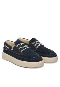 Blauer Mokasyny S6BUCK06/SUP Granatowy. Kolor: niebieski. Materiał: zamsz, skóra #6