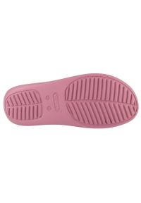 Klapki Crocs Getaway Strappy Sandal W 209587-5PG różowe. Kolor: różowy