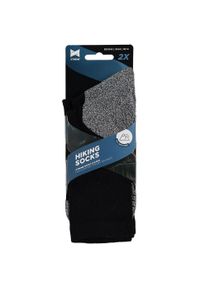 XTREME SOCKSWEAR - Skarpetki turystyczne Xtreme 2-pack Multi czarny. Kolor: czarny