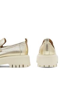 Eva Minge Loafersy SARAH-8049 Złoty. Kolor: złoty. Materiał: skóra #7