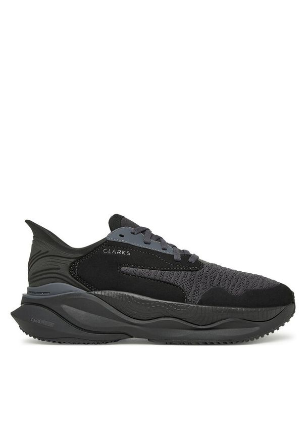Sneakersy Clarks. Kolor: czarny