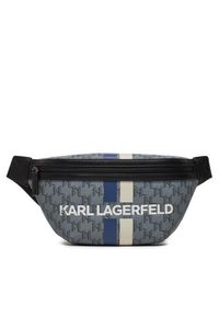 Karl Lagerfeld - KARL LAGERFELD Saszetka nerka 241M3055 Szary. Kolor: szary. Materiał: skóra #1
