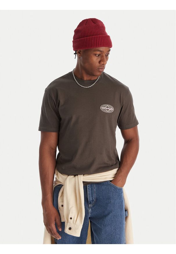 Billabong T-Shirt Diamond Vision SS EBYZT00358 Szary Regular Fit. Kolor: szary. Materiał: bawełna