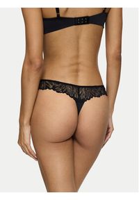 Triumph Stringi Pretty 10222212 Czarny. Kolor: czarny. Materiał: syntetyk