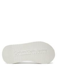 Calvin Klein Jeans Sandały Sandal Velcro Webbing Dc YW0YW01353 Biały. Kolor: biały. Materiał: materiał #4