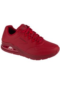 skechers - Buty sportowe Sneakersy męskie, Uno 2. Kolor: czerwony. Sport: turystyka piesza