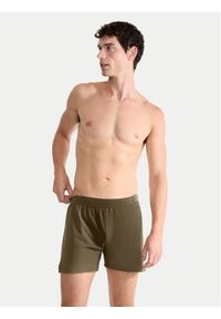 Sloggi Bokserki 10215473 Khaki. Kolor: brązowy. Materiał: bawełna