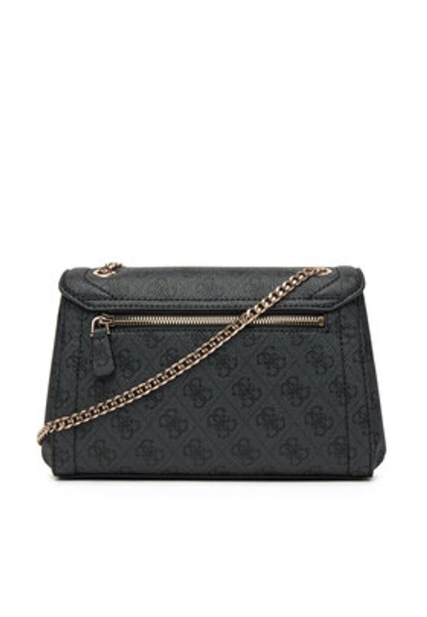 Guess Torebka Noelle II HWBG96 72210 Szary. Kolor: szary. Materiał: skórzane