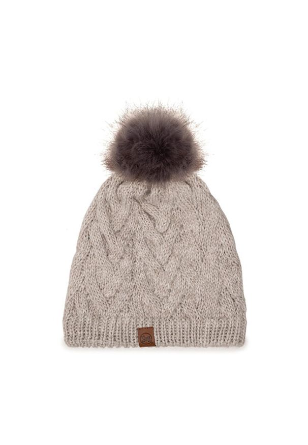 Buff Czapka Knitted & Fleece Hat 123515.014.10.00 Beżowy. Kolor: beżowy. Materiał: materiał