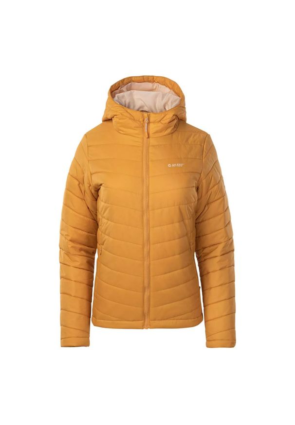 Hi-tec - Kurtka damska Hi-Tec Lady Ibanez - żółta, Rozmiar M. Kolor: żółty. Materiał: tkanina, syntetyk. Sezon: jesień