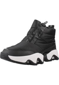 sorel - Buty SOREL KINETIC IMPACT PUFFY ZIP Czarny. Kolor: czarny. Materiał: tkanina, syntetyk. Styl: sportowy #1