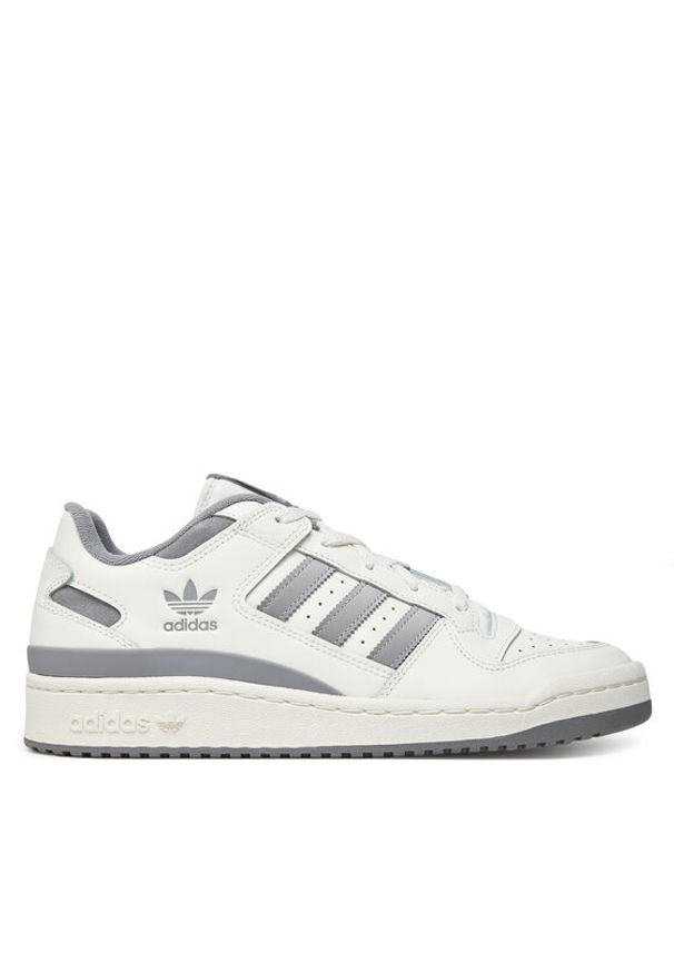 Adidas - adidas Sneakersy Forum Low CL JI3266 Biały. Kolor: biały. Materiał: skóra