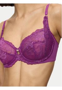Triumph Biustonosz z fiszbiną Wild Peony Florale 10209608 Fioletowy. Kolor: fioletowy. Materiał: syntetyk #2