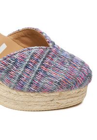 Manebi Espadryle Acapulco Heart-Shaped Wedge Espadrilles G 0.6 WH Różowy. Kolor: różowy. Materiał: materiał #5