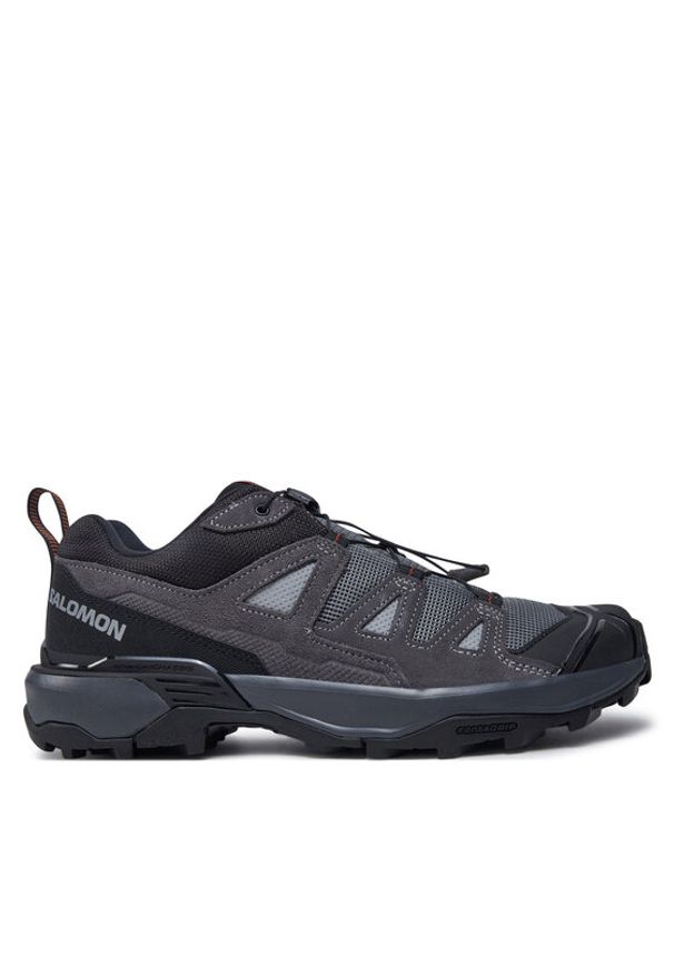 salomon - Salomon Trekkingi X Ultra 360 Leather L47571700 Szary. Kolor: szary. Materiał: materiał. Sport: turystyka piesza