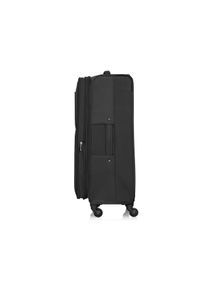 Ochnik - Komplet walizek na kółkach 19''/24''/28''. Kolor: czarny. Materiał: materiał, nylon #6