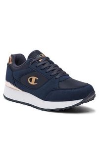 Champion Sneakersy Rr Champ Plat Ny Low Cut Shoe S11685-CHA-BS502 Granatowy. Kolor: niebieski. Materiał: skóra #3