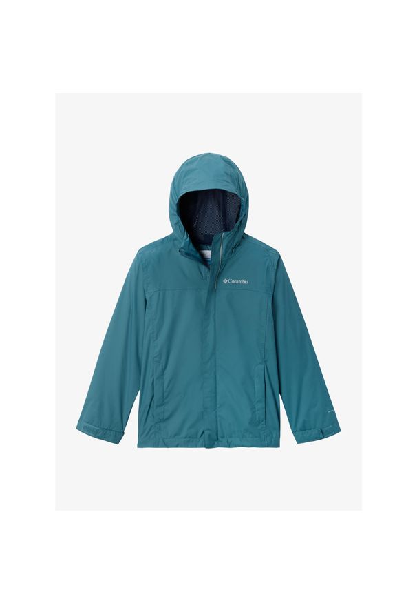 columbia - Kurtka przeciwdeszczowa chłopięca Columbia Watertight Jacket. Kolor: zielony