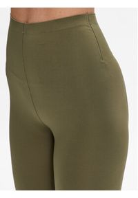 Calvin Klein Performance Legginsy 00GWS3L602 Khaki Slim Fit. Kolor: brązowy. Materiał: syntetyk #3