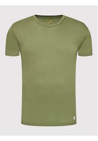 Polo Ralph Lauren Komplet 3 t-shirtów 714830304013 Zielony Regular Fit. Typ kołnierza: polo. Kolor: zielony. Materiał: bawełna