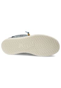 Niebieskie Półbuty Pitas Modne Obuwie Męskie. Okazja: na spacer, na co dzień. Zapięcie: sznurówki. Kolor: niebieski. Materiał: materiał. Styl: casual #2