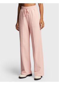 AMERICAN VINTAGE - American Vintage Spodnie dresowe Ellan ELLA05AH22 Różowy Loose Fit. Kolor: różowy. Materiał: bawełna