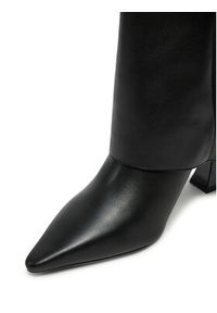 Karl Lagerfeld - KARL LAGERFELD Botki KL32044A Czarny. Kolor: czarny. Materiał: skóra #3