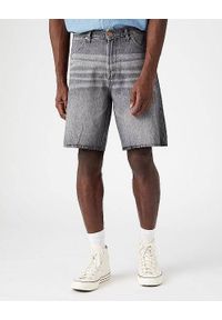Wrangler - WRANGLER REDDING SHORTS MĘSKIE SZORTY SPODENKI COAL GREY W11ACE31F 112145746