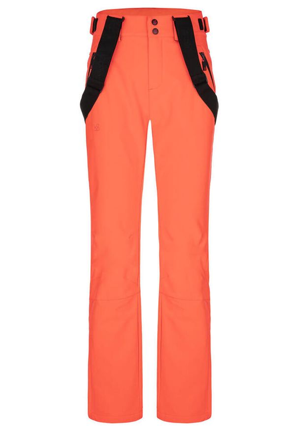 GALEO - Damskie Spodnie Softshell XL - Loupe Lupdela Oranje Wodoodporne. Kolor: pomarańczowy. Materiał: elastan, poliester. Sezon: zima. Sport: turystyka piesza