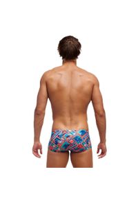 FUNKY TRUNKS - Kąpielówki męskie spodenki na basen plażę Funky Trunks Tiki Tango. Kolor: czerwony, niebieski, wielokolorowy