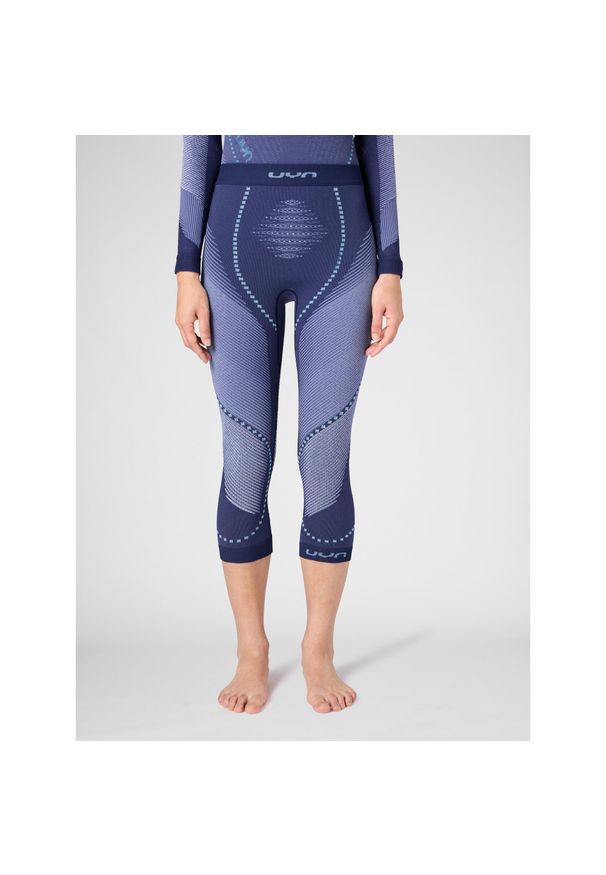 UYN - Ambityon 3/4 Thermal Pants. Kolor: niebieski. Sport: turystyka piesza
