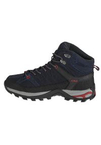 Buty trekkingowe męskie, CMP Rigel Mid. Kolor: niebieski. Materiał: materiał, syntetyk, tkanina, skóra #2
