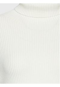 Kontatto Sukienka dzianinowa 3M7616N Biały Slim Fit. Kolor: biały. Materiał: syntetyk #6
