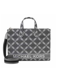 Michael Kors - MICHAEL KORS Szara shopperka LG Grab Tote. Kolor: szary. Styl: elegancki #5