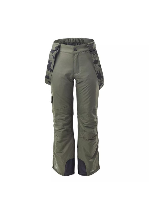 BEJO - Dziecięcy kombinezon narciarski Bejo Halvar. Kolor: zielony. Sezon: zima. Sport: narciarstwo