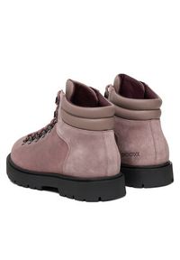 Birkenstock Trapery Jackson 2.0 1030946 Fioletowy. Kolor: fioletowy. Materiał: skóra