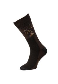 TAGART - Skarpety myśliwskie unisex Tagart Pro-line Deer z wełny merino. Kolor: brązowy. Materiał: wełna