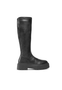 DeeZee Kozaki WS1901-03 Czarny. Kolor: czarny. Materiał: skóra #6