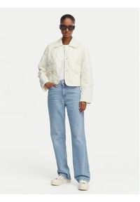 Guess Kurtka przejściowa W6GL38 W2342 Biały Regular Fit. Kolor: biały. Materiał: syntetyk #4