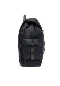 Calvin Klein Jeans Plecak Cargo Flap Backpack 43 LV04G3077G Czarny. Kolor: czarny. Materiał: skóra #7