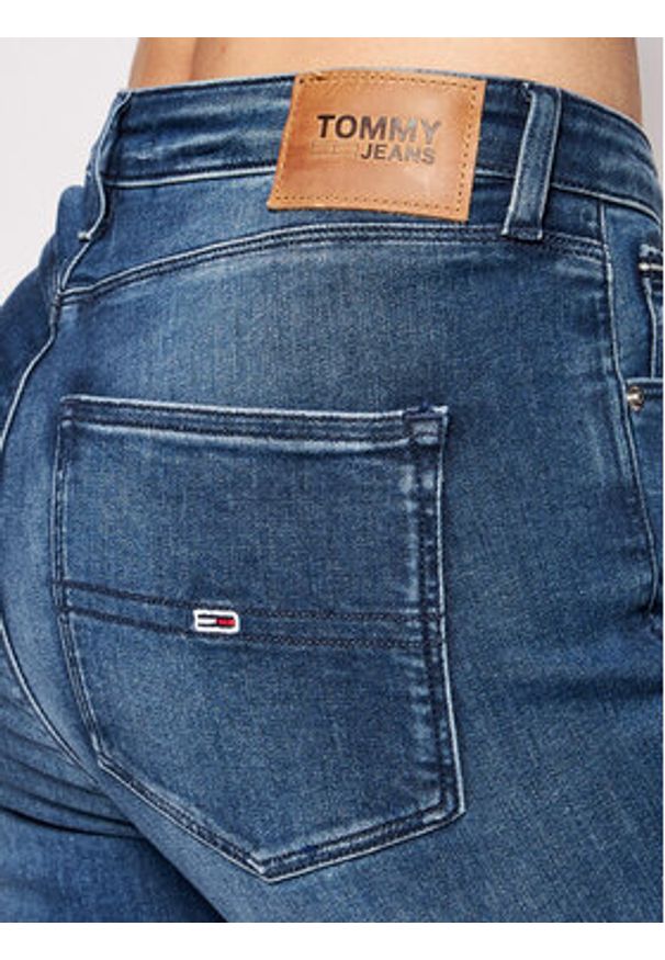 Tommy Jeans Jeansy Sylvia DW0DW09215 Niebieski Super Skinny Fit. Kolor: niebieski