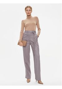 Calvin Klein Spodnie materiałowe K20K205687 Szary Regular Fit. Kolor: szary. Materiał: wiskoza #4