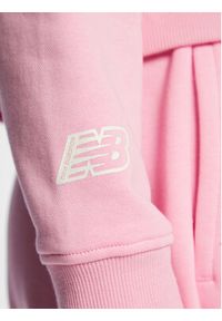 New Balance Bluza Essentials WT23512 Różowy Relaxed Fit. Kolor: różowy. Materiał: syntetyk, bawełna #3